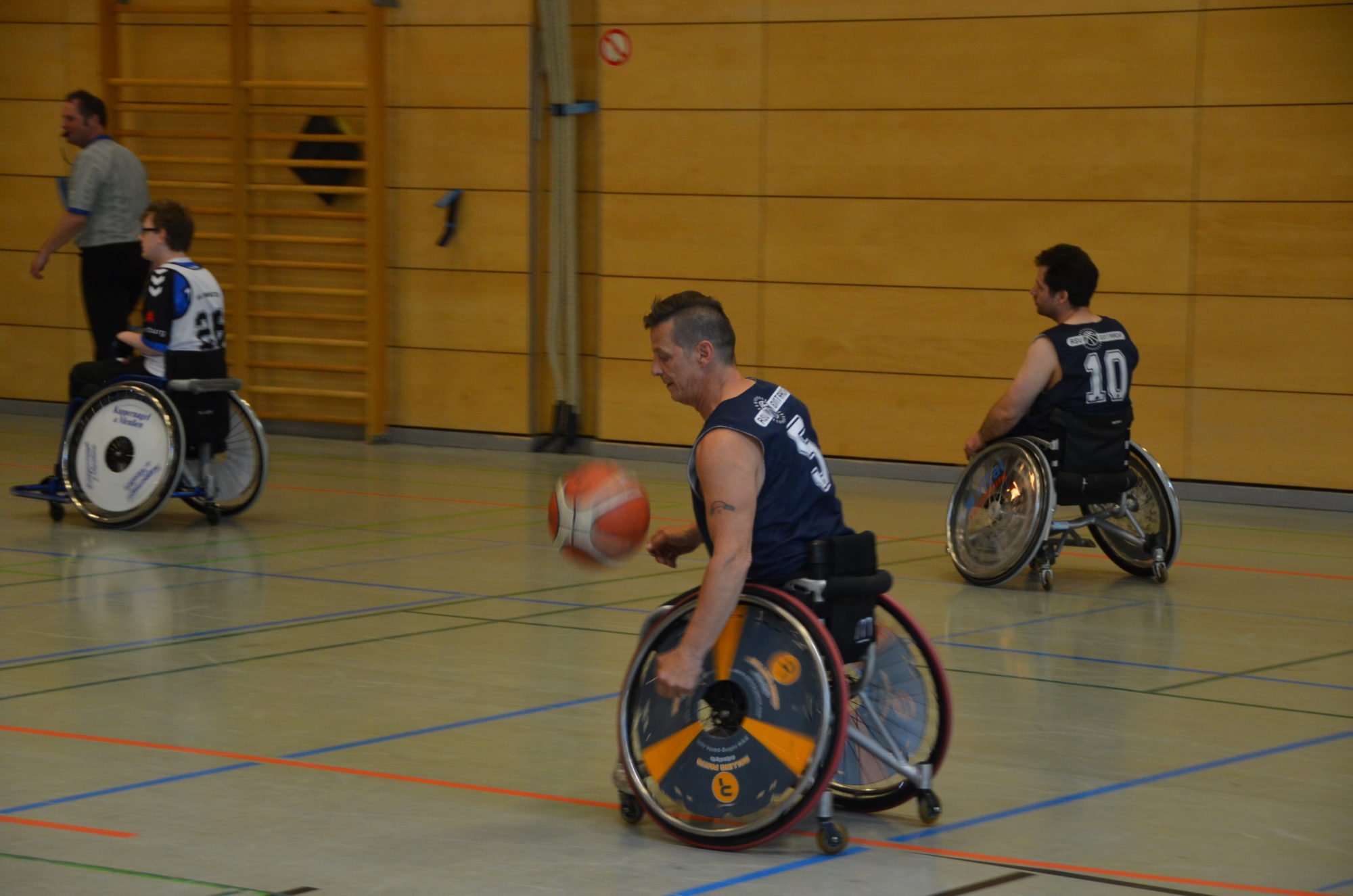 Jetzt Tempo. Ein Sprint nach Balleroberung.