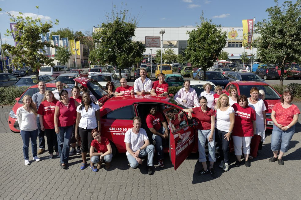 Das Team des Ambulanten Dienstes in der Nordmeile