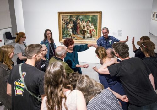Führung in einfacher Sprache in der Berlinischen Galerie