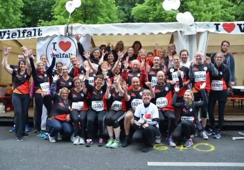 Das "Team Donnersmarck" beim Firmenlauf 2019