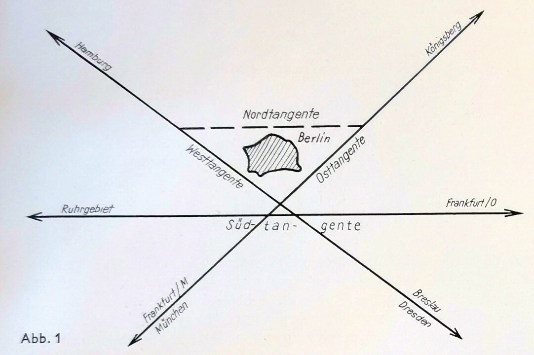 Die Planung für die Reichsautobahn durch Frohnau