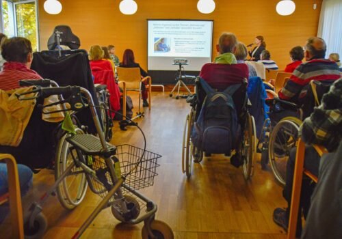 Präsentation der FBB-Evaluationsstudie in der Villa Donnersmarck