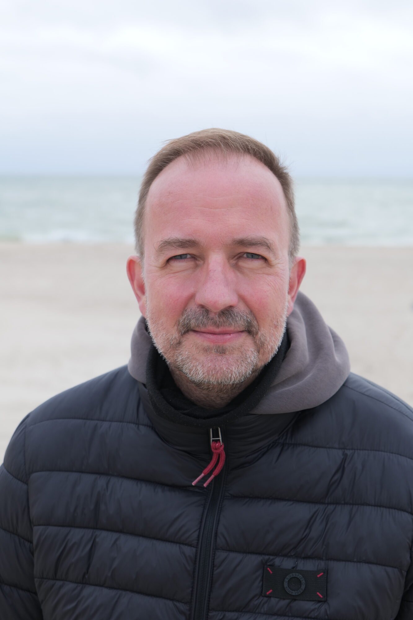 Stefan Schaul am Strand