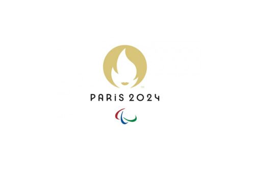 Logo der Paralympischen Spiele in Paris 2024