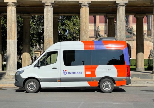 Ein neuer Wagen der BerlMobil-Flotte.